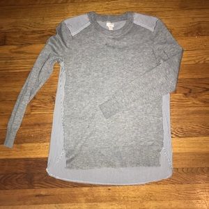 Mixed Media J Crew Top